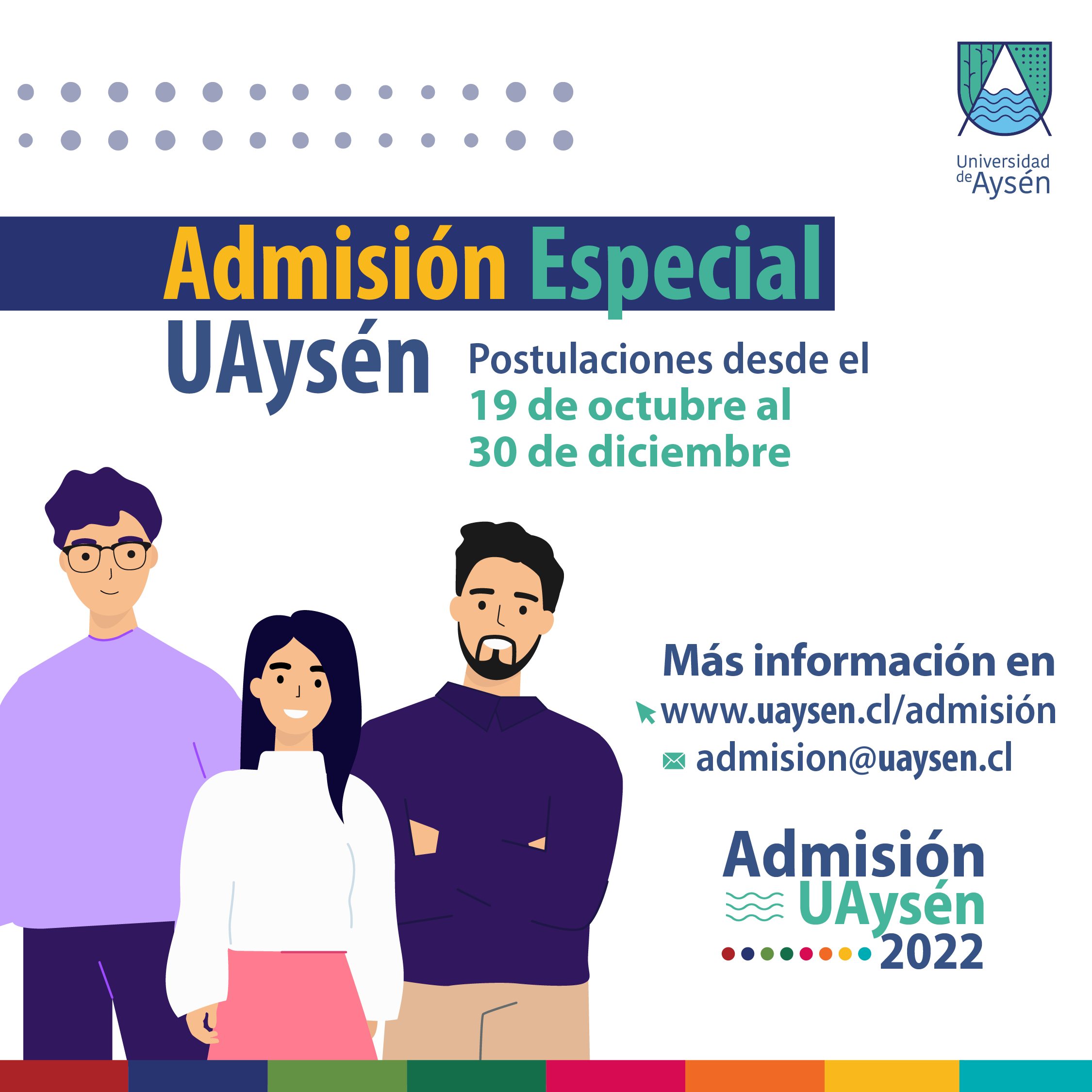 Postulaciones Admisión Especial 2022