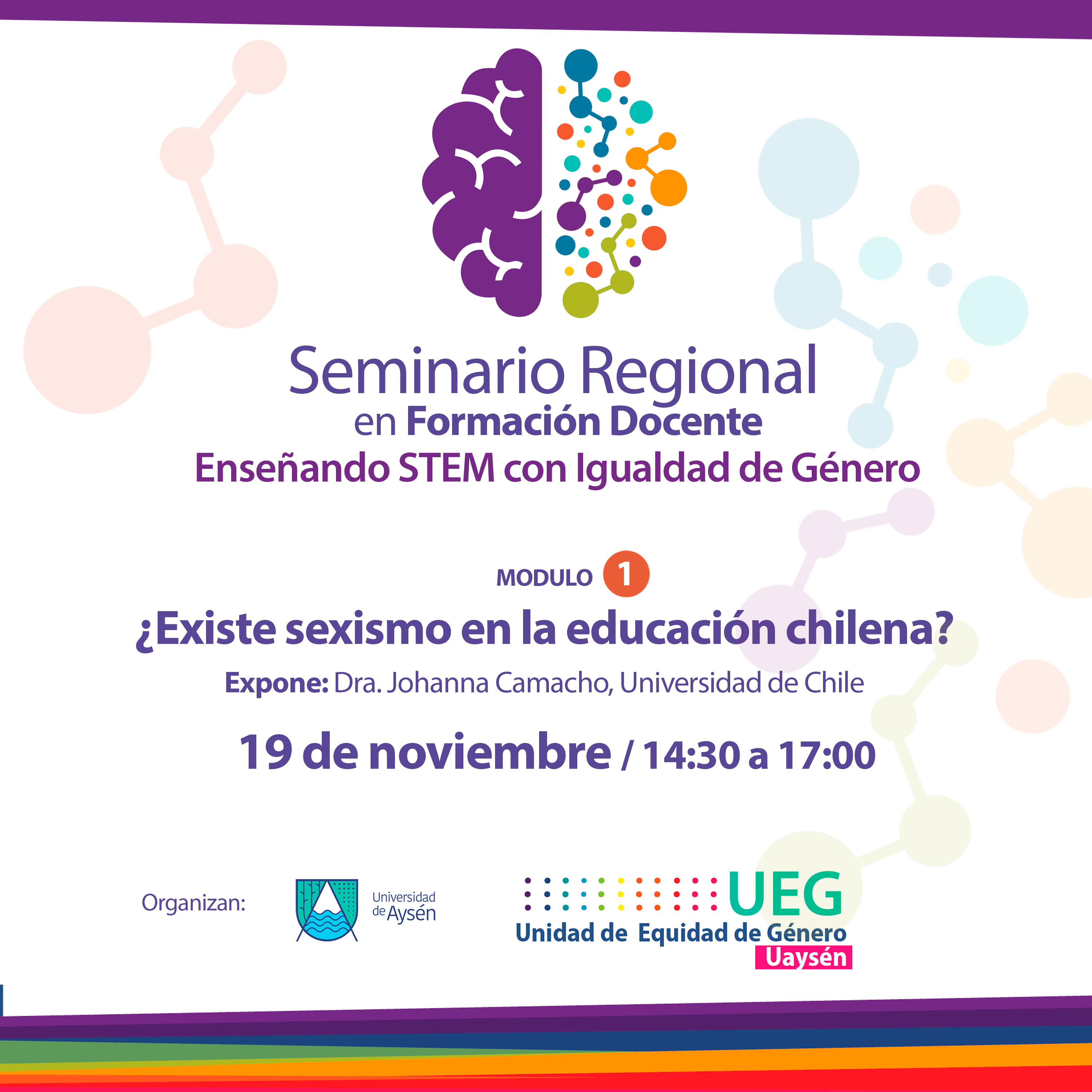 Seminario regional en formación docente: Enseñando Stem con igualdad de género