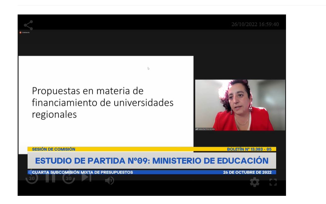 Universidades Regionales demandan que el Presupuesto Público compense el mayor esfuerzo que implica formar recursos humanos, generar conocimientos y apoyar el desarrollo de territorios en un país altamente centralizado